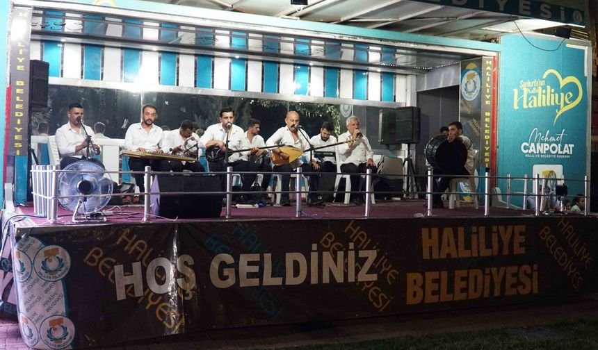 Haliliye'de Yaz Konserleri Coşkusu Sürüyor