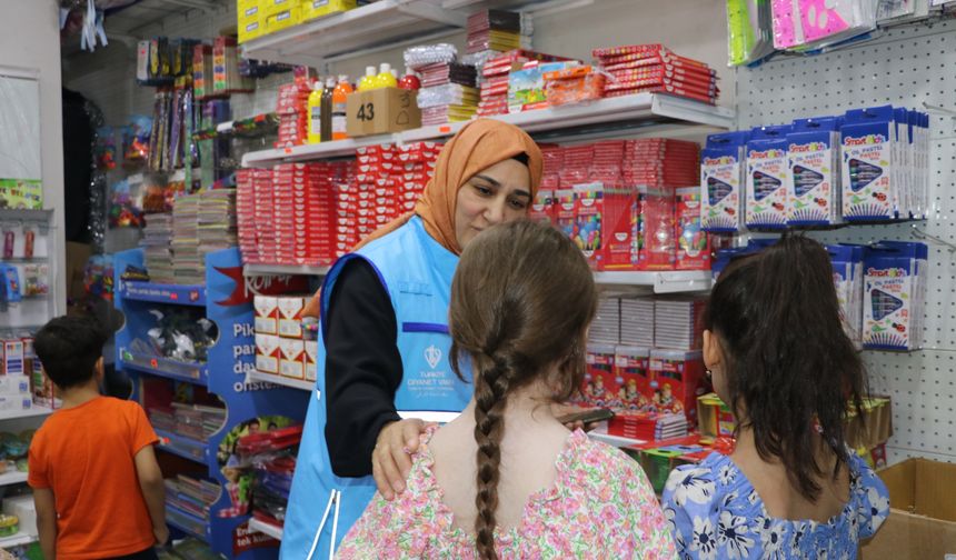 Şanlıurfa’da 200 Aileye Kırtasiye Desteği