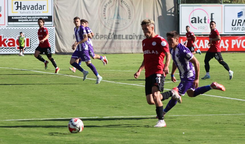 Karaköprü Belediyespor 3 puanı 1 gol ile aldı
