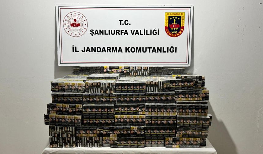 Viranşehir ve Akçakale’de Jandarmadan Kaçakçılara Darbe!