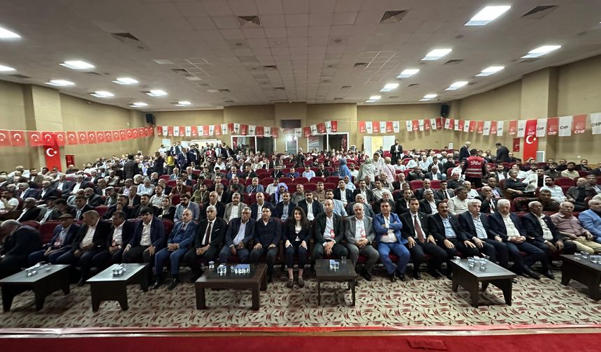 Şanlıurfa CHP 39. Olağan İl Kongresi Gerçekleşti
