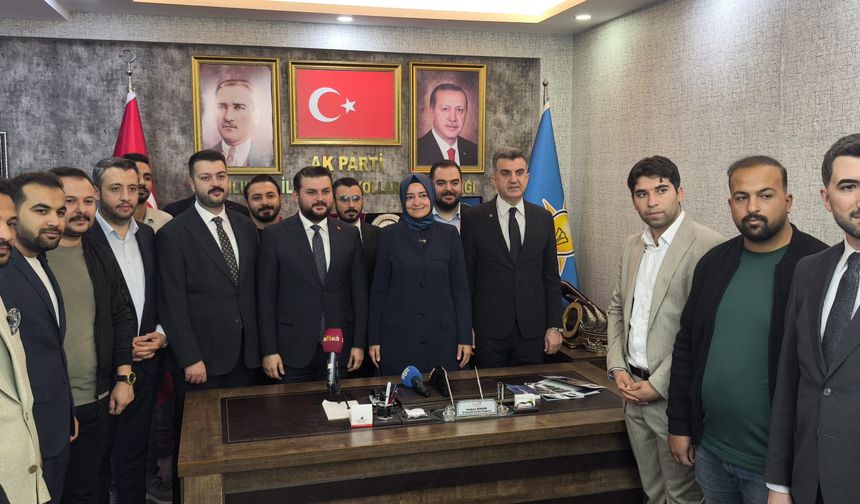AK Parti Genel Başkan Yardımcısı Fatma Betül Sayan Kaya Şanlıurfa’da