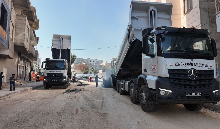 Selahaddin Eyyubi Mahallesi’nde Asfalt Çalışmaları Sürüyor