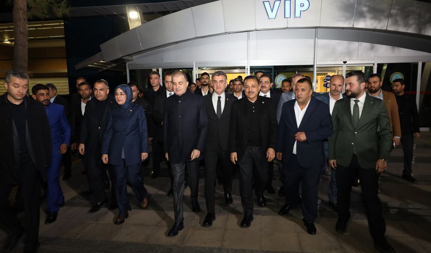 Ömer Çelik Şanlıurfa’da