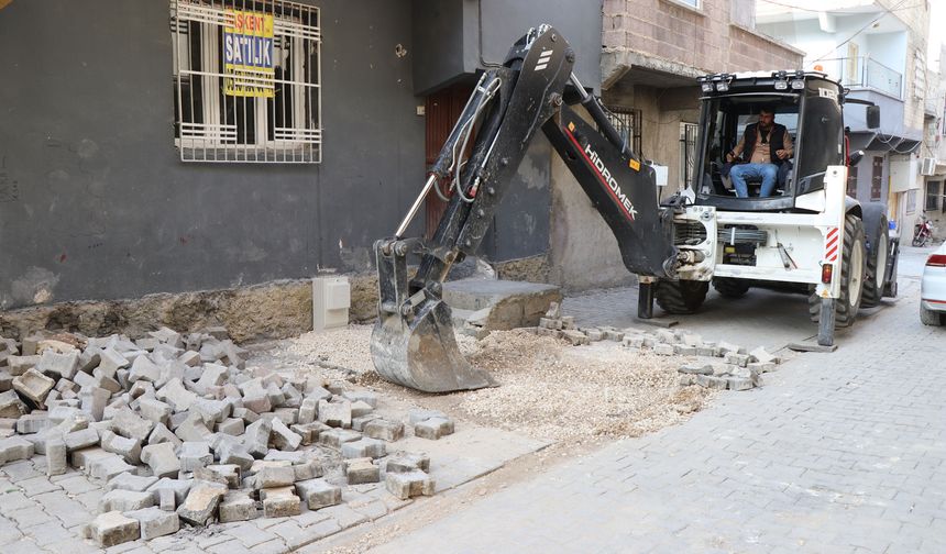 Haliliye Belediyesi, Yavuz Selim Mahallesi’nde Üstyapı Çalışmalarını Sürdürüyor