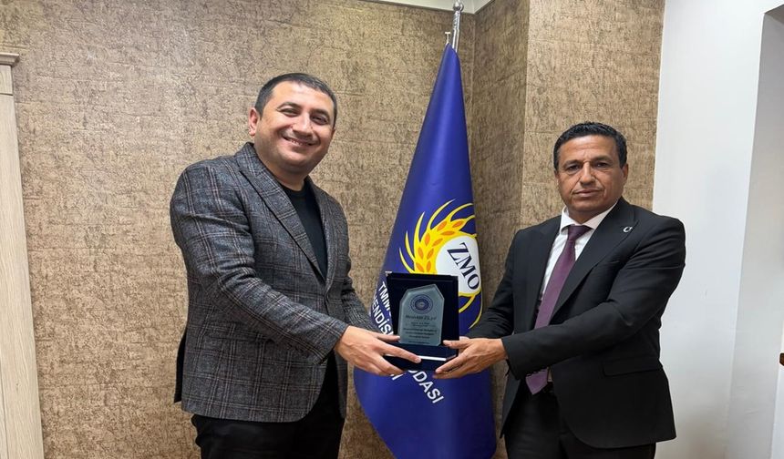 Eyyübiye İlçe Tarım Müdürü İsa İzgi’ye 25. Yıl Ödülü