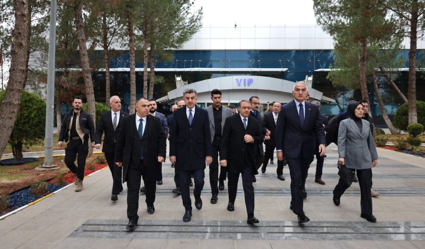 Kültür ve Turizm Bakanı Mehmet Nuri Ersoy Şanlıurfa’da!