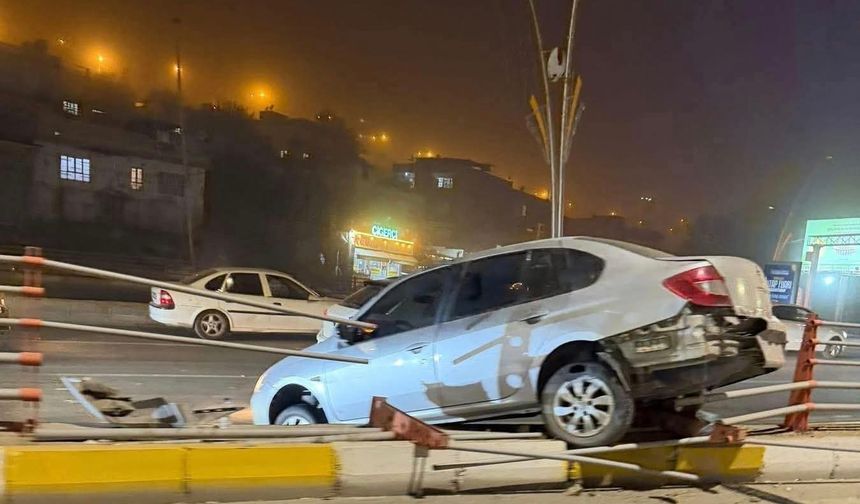 Şanlıurfa'da sis kazaya neden oldu