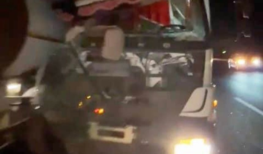 Birecik-Nizip yolunda Feci Kaza: 1 Ölü, 2 Yaralı