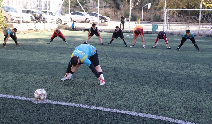 Haliliye’de Kış Spor Okullarında Futbol Coşkusu Sürüyor