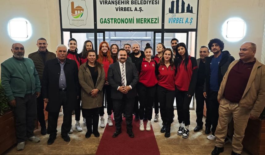 Viranşehir Kadın Voleybol Takımı’na Moral Buluşması