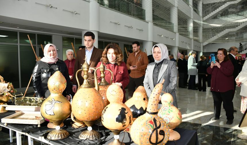 Sanatçı Emel Koşar’dan Şanlıurfa Temalı Üç Boyutlu El Sanatları Sergisi