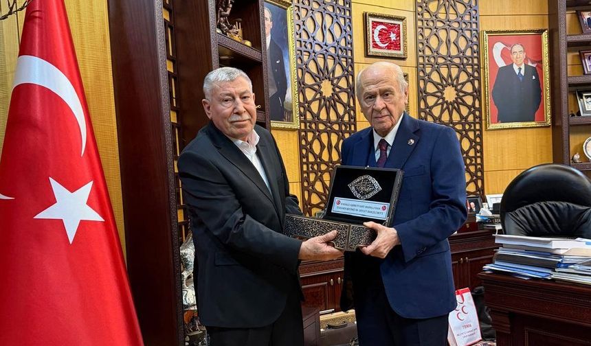 Badıllı Aşireti’nden Devlet Bahçeli’ye Ziyaret