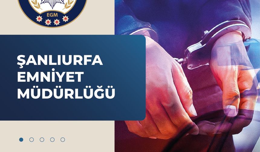 Şanlıurfa’da 18 Yıl Hapis Cezası Bulunan Firari Yakalandı