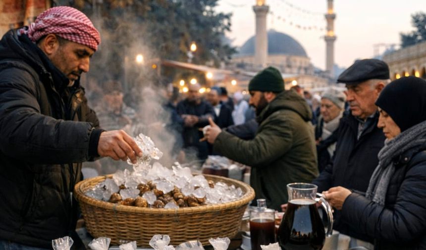Ramazan’da Meyan Şerbeti Tezgâhlardaki Yerini Aldı