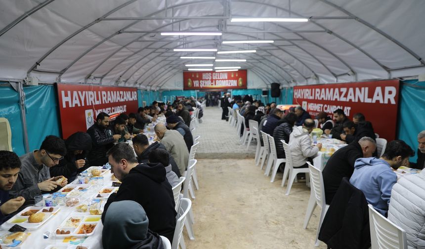 Haliliye'de Belediyesi'nden maneviyat dolu Ramazan akşamı