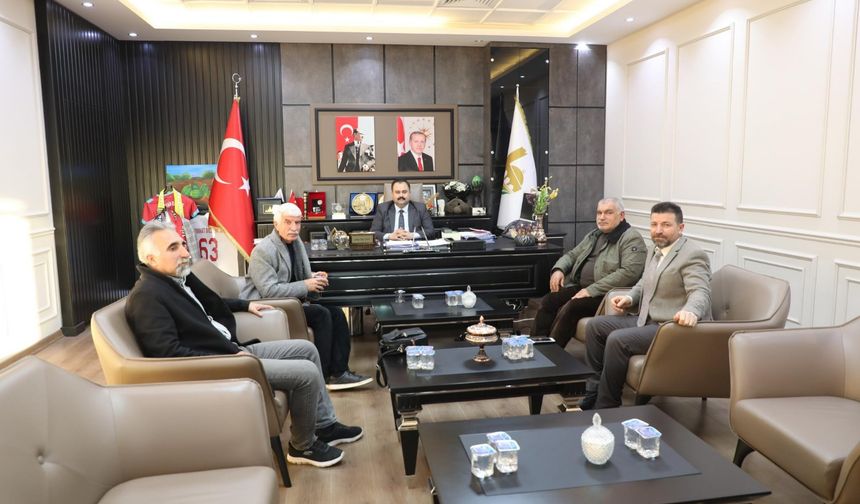 Kent Konseyi Üyelerinden Eş Başkan Serhat Dicle İnan’a Ziyaret