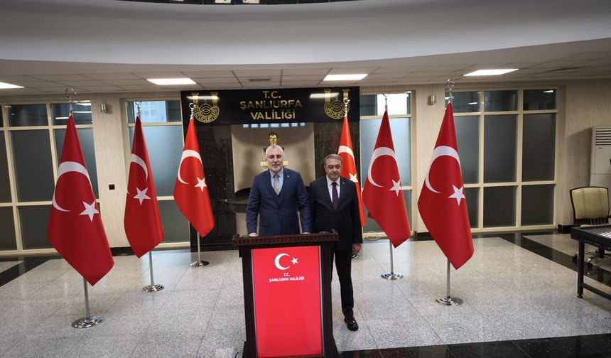 Bakan Işıkhan Şanlıurfa’da