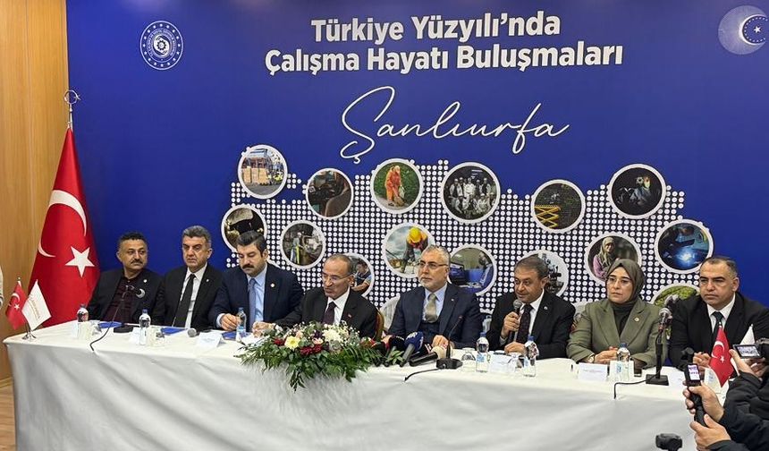 Bakan Işıkhan Şanlıurfa’da: 127 Bin Kişi İŞKUR ile İş Sahibi Oldu