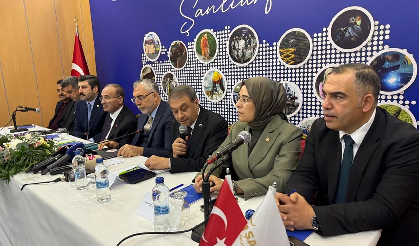Bakan Işıkhan Şanlıurfa’da! OSB’de Kritik Toplantı