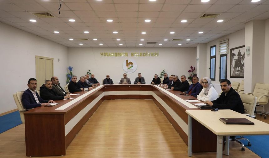 Viranşehir Belediyesi’nde hizmet masaya yatırıldı