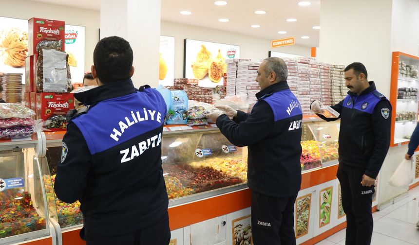 Haliliye’de Ramazan Bayramı Öncesi Şekerleme Ve Tatlı Denetimi