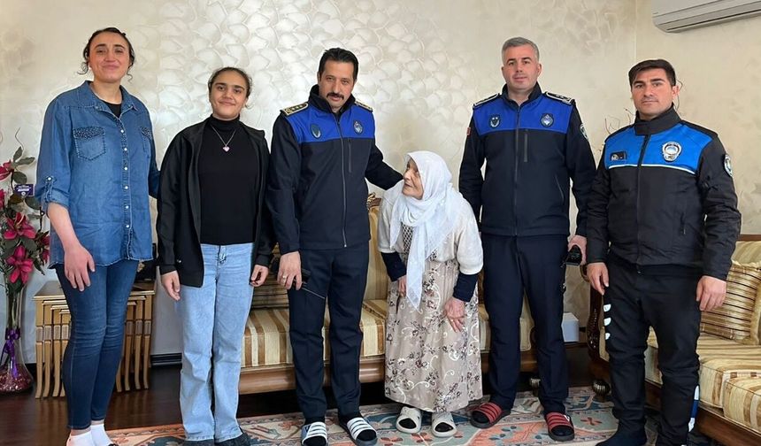 Haliliye Zabıtası’ndan Şehit Ailesine 8 Mart Ziyareti