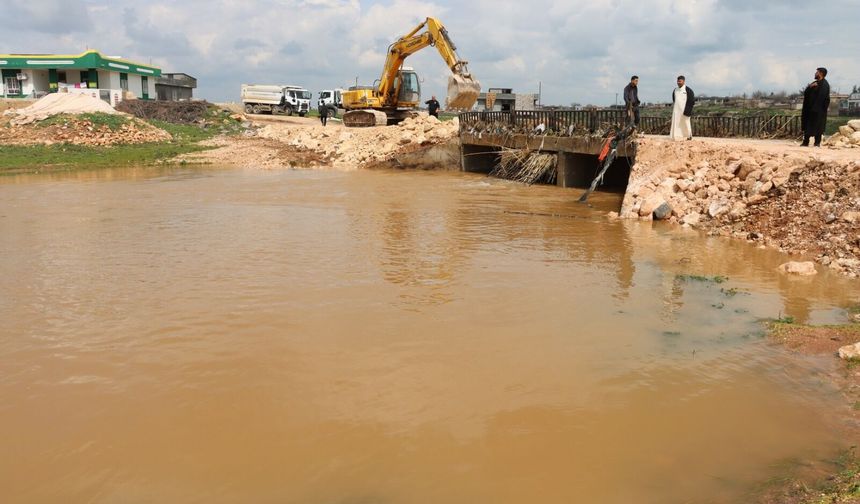 Büyükşehir, Viranşehir Kırsalında Sel Hasarını Onarıyor