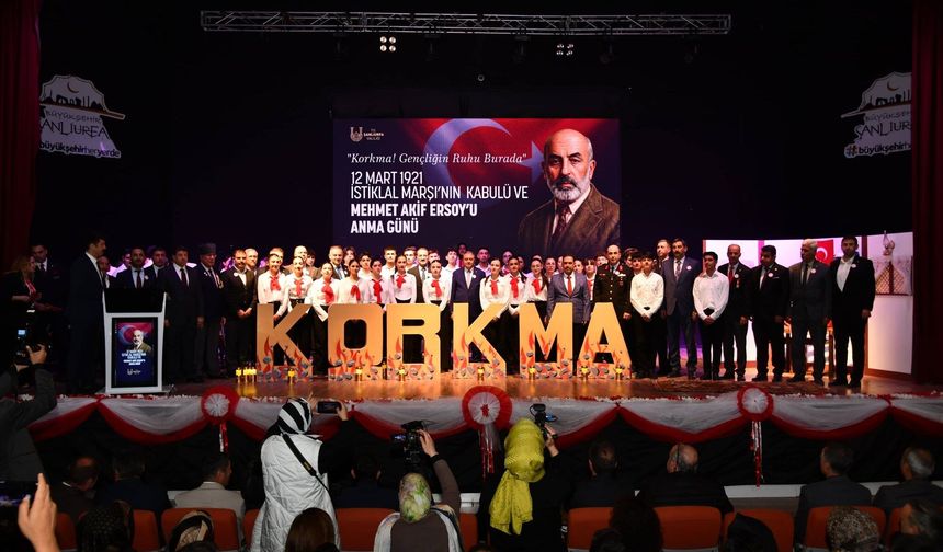 Şanlıurfa’da İstiklal Marşı’nın Kabulü Coşkuyla Kutlandı