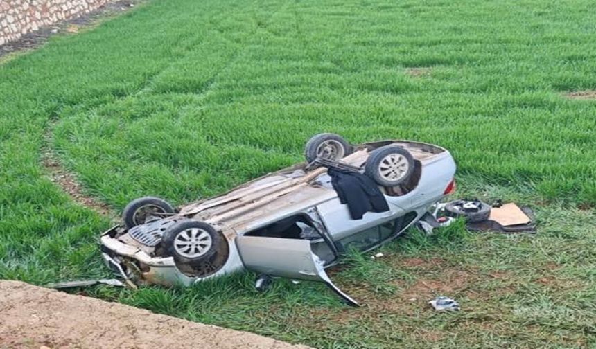 Bozova’da Feci Kaza: Araç Takla Attı, 2 Yaralı