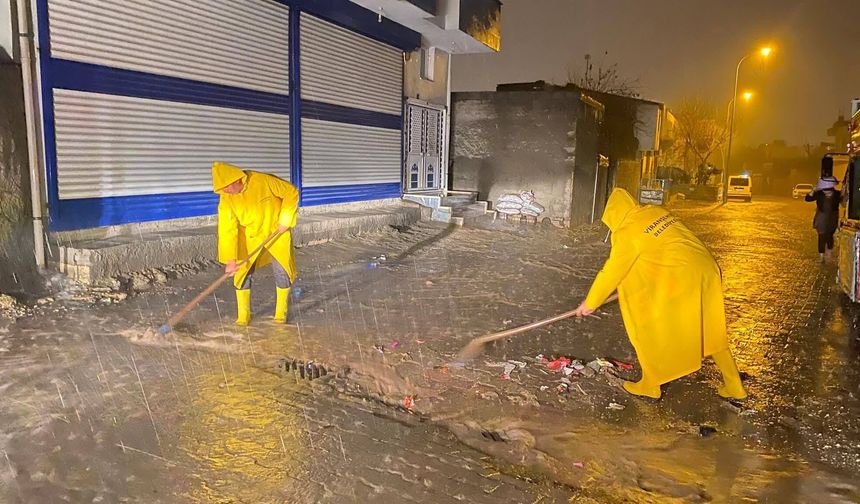 Viranşehir’de Sel Alarmı