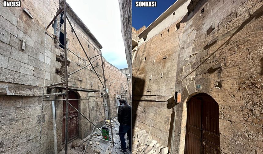 Şanlıurfa’da Deprem Sonrası Tarihi Sokaklar Yenileniyor
