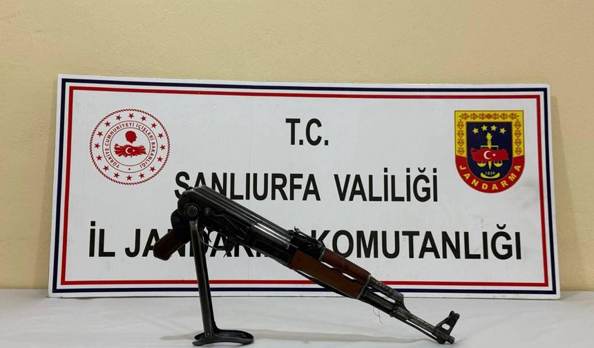 Viranşehir’de Yasa Dışı Silah Operasyonu