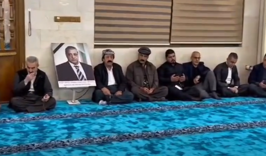 Şanlıurfa'da vefat eden Hadi Altun için Irak’ta taziye töreni