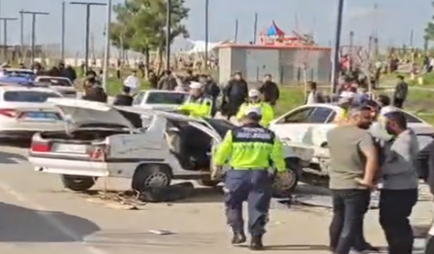 Ceylanpınar’da Feci Kaza: İki Otomobil Çarpıştı, 3 Kişi Yaralandı!