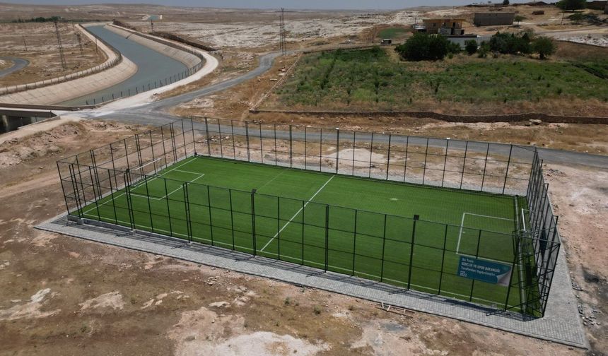 Eyyübiye’de 20 Yeni Halı Saha Yapılıyor