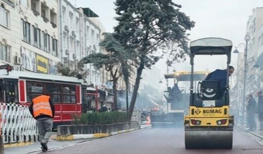 Divanyolu'nda ikinci etap asfalt çalışması tamamlandı