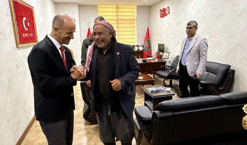 Şanlıurfa Şehit Gazi Derneği'nde Geleneksel Bayramlaşma