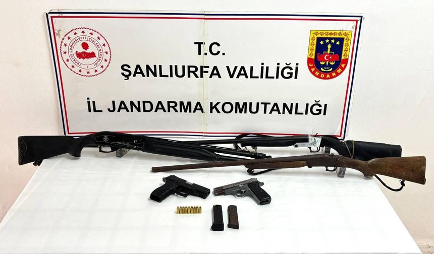 Ceylanpınar ve Bozova’da Silah Baskını: Çok Sayıda Silah Ele Geçirildi