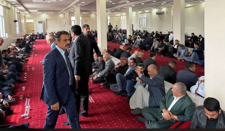 Şanlıurfa’daAşiret Üyeleri Kültür Merkezinde Toplandı