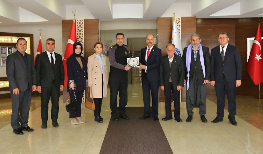 Şanlıurfa’da Polis Haftası Anlamlı Ziyaretle Kutlandı