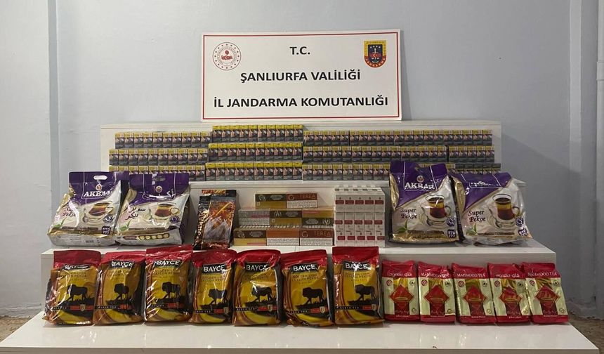 Şanlıurfa’da Kaçakçılık Ağına Ağır Darbe