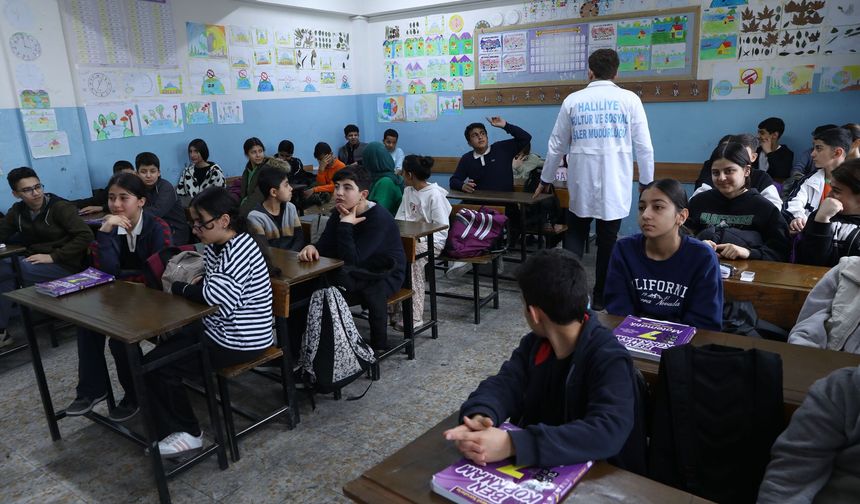 Haliliye’de Öğrencilere Sağlıklı Gelecek İçin Eğitim