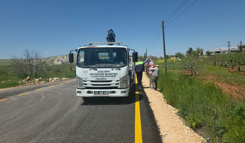 Şanlıurfa Kırsalında Ulaşım Güvenliği Artıyor