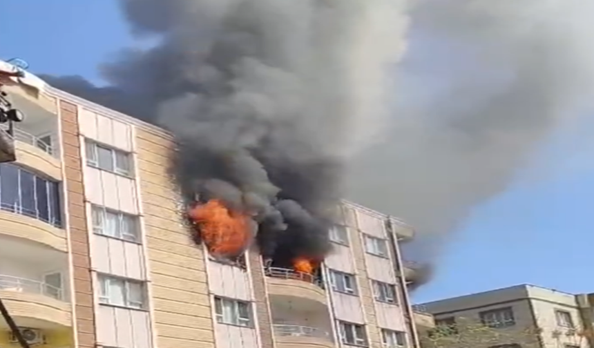 Ceylanpınar’da Korkutan Yangın: 5 Kişi Hastaneye Kaldırıldı