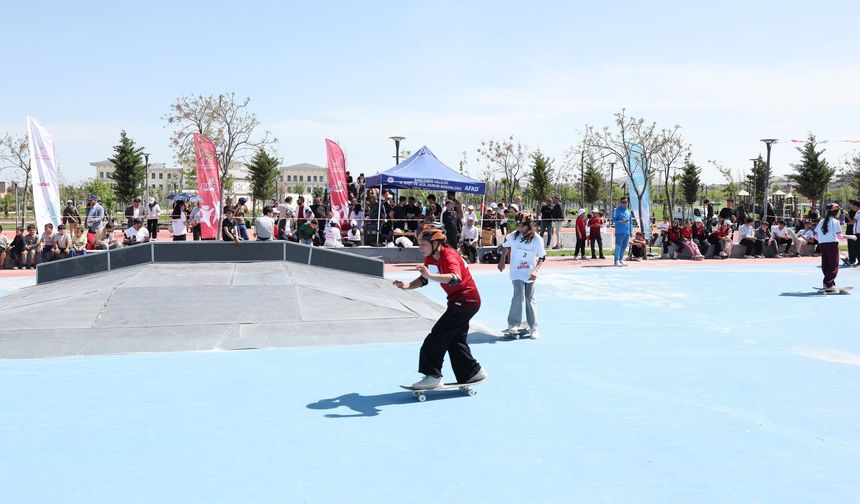 Eyyübiye’de Kaykay Turnuvası