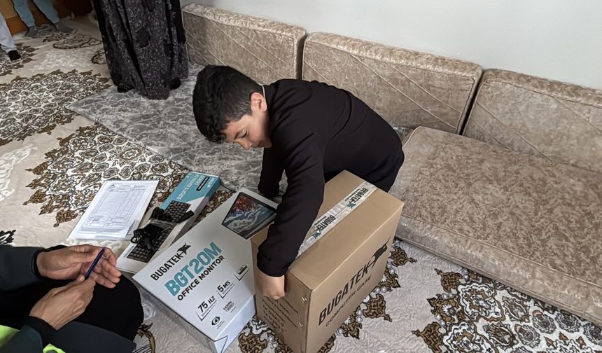 Eyyübiye’de Yetimin Yüzü Gülüyor