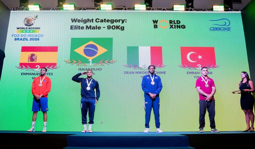 Şanlıurfalı Yumruk Brezilya’da Kürsüde: Emrah Yaşar’dan Bronz Madalya!