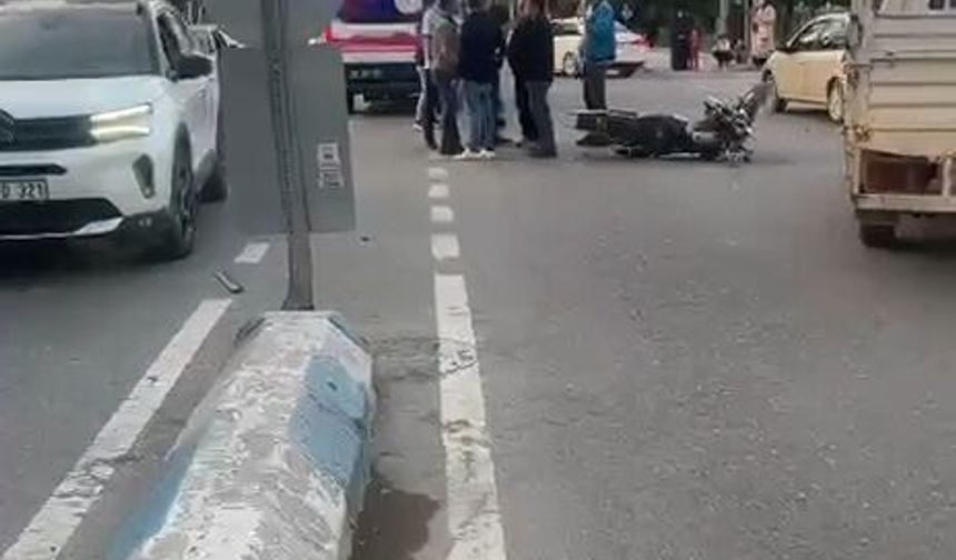 Birecik’te Akşam Saatlerinde Korkutan Kaza