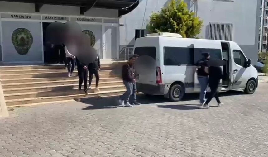 Şanlıurfa merkezli operasyonda çarpıcı detaylar: Change araçlar tek tek bulundu